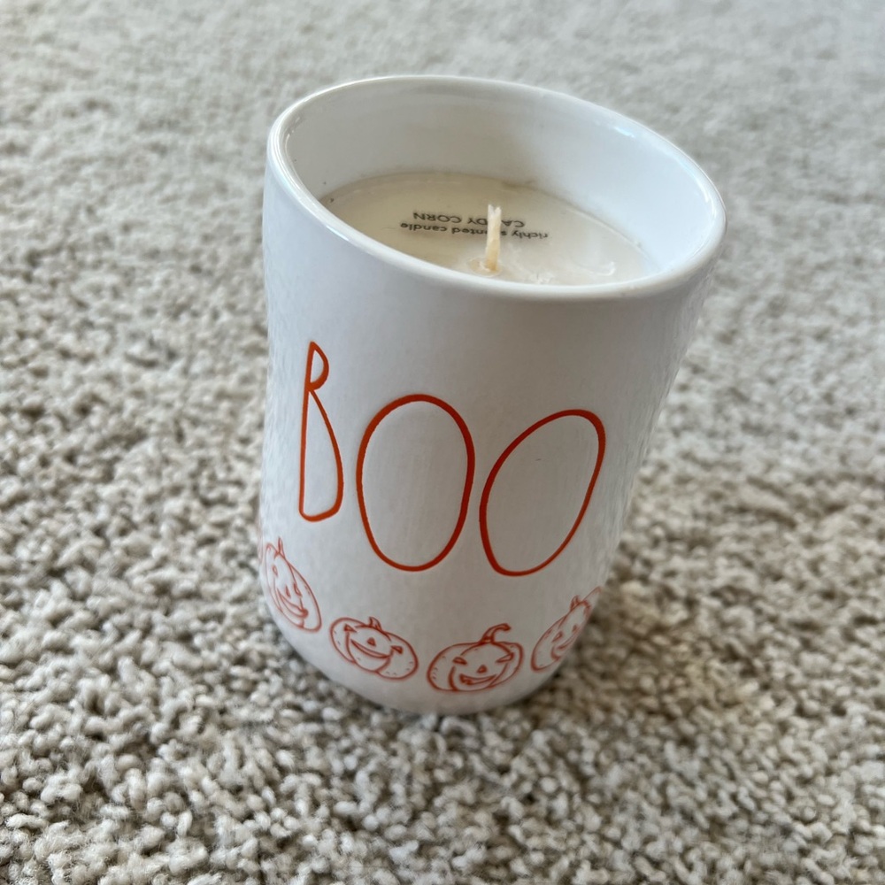 Rae Dunn Boo Candle